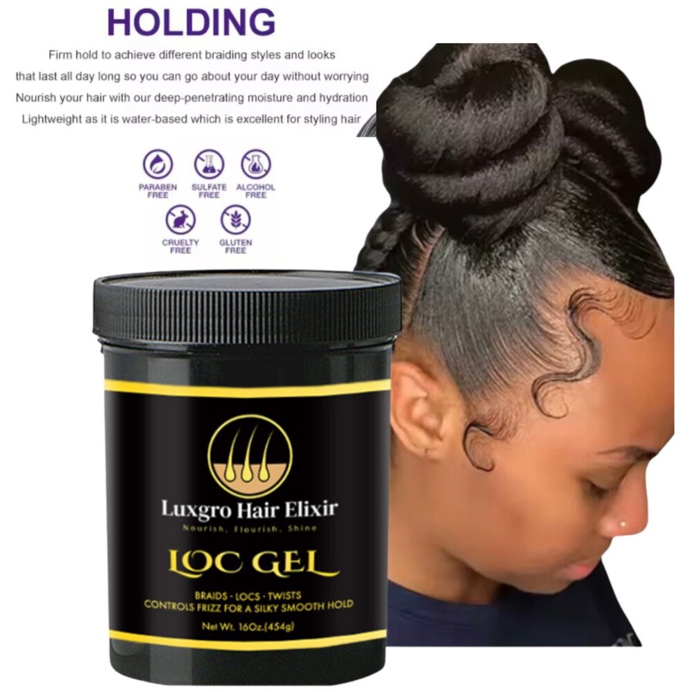 LuxGro Loc & Edge Tamer – Ultimate Hold & Nourishment